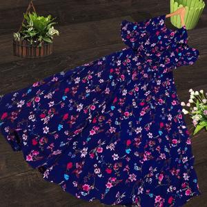 Mesdames Coton Reyon Kurtis Dernier design de mode Veste Anarkali Dupatta pour femmes Indien Pakistanais Prêt à porter Vêtements en gros - Product Image 3