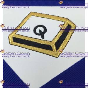 High QualitynMasonic Regalia 14th Degree Apron <b>and</b> Collar <b>Set</b> - Product Image 5