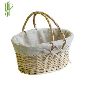 Cesta de mimbre de bambú para Picnic, cestas de almacenamiento de bambú artesanales, el mejor proveedor, de Vietnam - Product Image 5