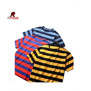 เสื้อยืดผู้ชายคุณภาพสูง ผ้าฝ้าย 100% ดีไซน์ริบบิ้นสวมใส่สบาย พร้อมพิมพ์โลโก้ตามสั่ง สินค้ามาใหม่ - Product Image 4