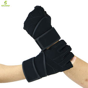 Claquettes en cuir noir avec Logo personnalisé, gant d'entraînement pour la boxe, vente en gros - Product Image 5