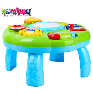 Table de chaise 2 en 1 pour bébé, jouet éducatif, musical, éclairage, pour enfant - Product Image 2