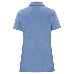 เสื้อยืดโปโลผ้าฝ้ายแฟชั่นลำลองสำหรับผู้หญิงสำหรับฤดูร้อนของ2025ตกแต่งกระดุมสีพื้นขนาดพิเศษ - Product Image 6