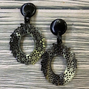 Pendientes colgantes para niños bonitos de Color Natural de cuerno de búfalo Natural de alta calidad, gran oferta - Product Image 1