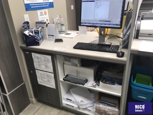 Gabinete de <span class=keywords><strong>Farmacia</strong></span> para Hospital Personalizado NICOCABINET, Madera Contrachapada Impermeable de 18 mm, Diseño Minimalista, Cajones de Extensión Completa con Cierre Suave - Product Image 3