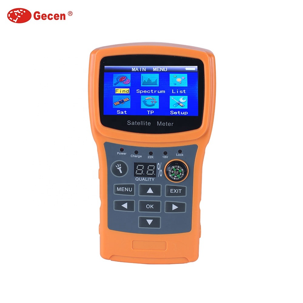 Gecen DVB S2 hd 1080P Цифровой спутниковый finder SF-710