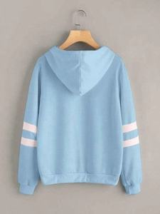 New Design Print Casual Women Hoodie High Quality Hoodie for Women Custom logo Printing 100% Cotton Women Hoodie - Product Image 4