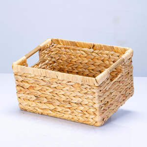 Wholesale Water Hyacinth <b>Basket</b> <b>Foldable</b> High quality Natural Handmade with Best Price made in Vietnam factory - Product Image 5