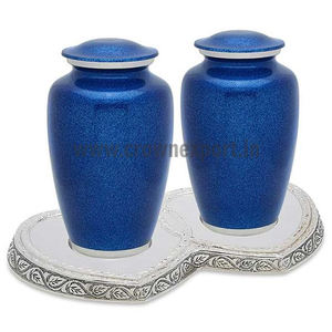 Urnes de crémation pour compagnon adulte en Aluminium avec plateau en forme de cœur, couleur verte, pour les fournitures enterrements en provenance de l'inde - Product Image 4