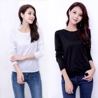 Kaos Wanita 100% Katun Premium Hijau V-Neck Sablon Sutra, Bernapas, Ramah Lingkungan, Ukuran Besar, Formal, Kancing Batik