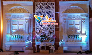 ธีมพระพิฆเนศเวทีแต่งงานภาคใต้ของอินเดียธีมสิงคโปร์ Srilankan เวทีแต่งงานแกรนด์ภาคใต้ของอินเดีย - Product Image 5