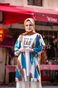 Abaya — Kaftan arabe pour femmes, nouveau modèle de vêtements islamiques, mode arabe musulmane, dubaï, qualité turque, nouvelle collection - Product Image 3