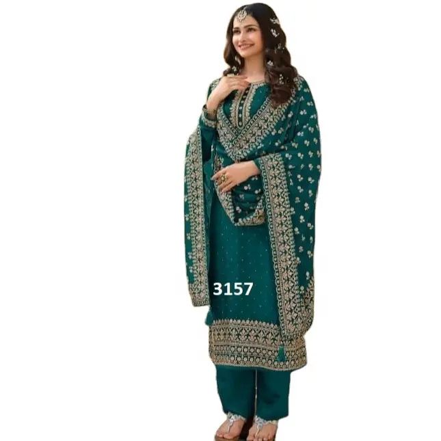 Stick anzüge mit Combo-Sets Casual Wear Jam Cotton Bedruckter Salwar-Anzug mit Dupatta Women Formal Dress 2022 India Law Piece