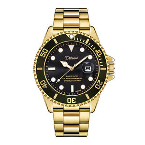 Nuevo Reloj Mecánico Deportivo para Hombre con Correa de Cuero Italiano, Esfera Negra Analógica, Resistente al Agua hasta 50 m, Caja de Aleación - Product Image 1