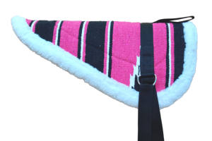 Almohadilla a pelo de algodón oscuro de alta calidad Y & Z, nuevo diseño, almohadillas para SILLÍN y estribos, suministro Ecuestre para montar - Product Image 3