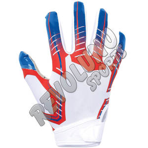 Gants de Football Américain de Haute Qualité Récepteur Albama Eagle Hawks Conception Imprimé Palm Logo Personnalisé Gants de Football Antidérapants - Product Image 2