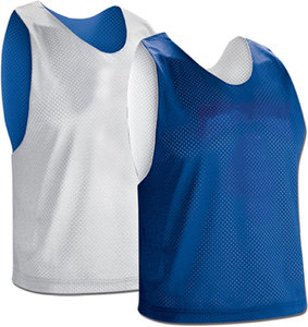 Jerseys de malla Lacrosse, venta al por mayor, ojo de pájaro blanco granate - Product Image 4