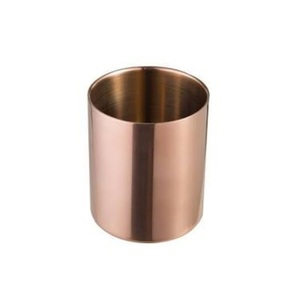 New Arrival Metal Rose Flower Hollow Pen Pencil Pot Cylinder Container Makeup Cosmetic Brushes <b>Holder</b> Organizer - Product Image 6