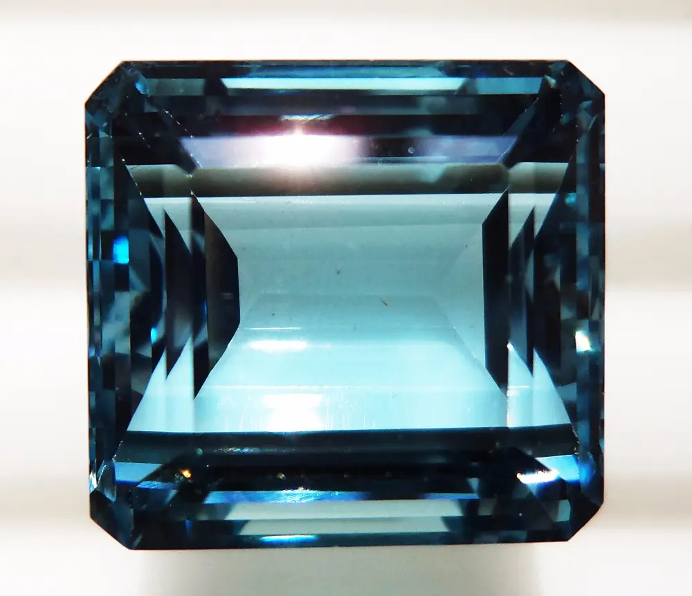 Натуральный полудрагоценный Аквамариновый драгоценный камень ААА + качества, синий цвет Санта-Марии, калиброванный Ограненный свободный Аквамариновый драгоценный камень