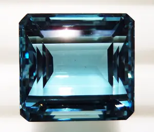 Natural AAA+ Quality Santa Maria Blue Color Semi Precious Aquamarine Gemstone Calibrated Faceted Loose Aquamarine Gemstone