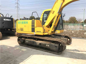 Excavadora de cadenas de 12 toneladas con motor Komatsu de 64 kW y 4 cilindros, modelo PC120/PC130, con motor y caja de cambios, en venta. - Product Image 3