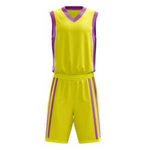 2024 uniforme de basket-ball personnalisé de haute qualité dernière conception uniforme de basket-ball personnalisé pour les jeunes uniforme de basket-ball de fitness - Product Image 5