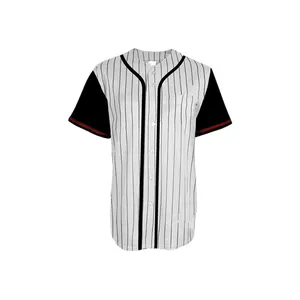 custom 3/4 sleeve sublimation full print baseball shirts screen printing baseball t shirt Sports football wear baseball uniform