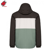 Jaket Ski Pria Tahan Angin, Jaket Ski Tahan Angin, Layanan OEM 2021, Pullover Jaket Ski Gortex dengan Ritsleting