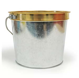 ถังชุบสังกะสีสำหรับตกแต่งบ้านและสวนมีดีไซน์ตามสั่ง - Product Image 2