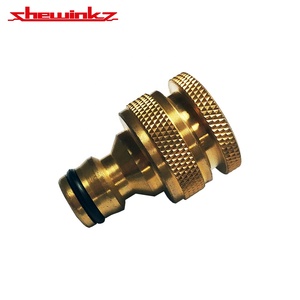 อะแดปเตอร์ก๊อกน้ำทองเหลืองขนาด 1/2" - 3/4" สำหรับสวน - Product Image 2