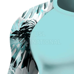 Nueva Llegada 2025, Camiseta de Protección Solar para Hombre de Alta Calidad, Transpirable, de Spandex/Poliéster, Tallas y Colores Personalizables, Servicio OEM al por Mayor - Product Image 5