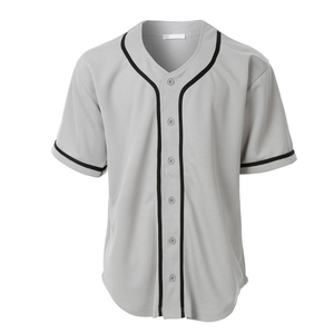 Maillot de baseball à rayures pour hommes, avec personnalisation, bon marché, brossé, ensemble sur mesure - Product Image 2