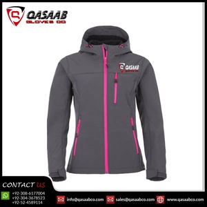 Vestes à capuche en tissu extensible respirant, imperméable, confortable, en coton et polyester, pour l'automne et le printemps, style streetwear, vente en gros - Product Image 3