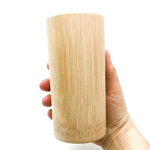 Wholesale 2025 Bamboo <b>Cup</b> Tea Bamboo <b>Cup</b> With Straw Made of High Quality Bamboo in Vietnam for Using at Home, Coffee Shop, Hotel - Product Image 1