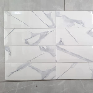 Azulejos Cerámicos Modernos Clásicos Carrara y Satvario, Tipo Metro, 200x300mm, Color Ladrillo - Product Image 1