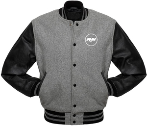 Chaquetas de béisbol universitarias de lana de gran tamaño para hombre con logotipo personalizado posición de logotipo frontal bordado personalizado al por mayor para invierno - Product Image 1