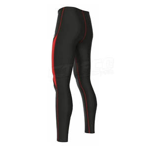 Pantalon de compression Cool Dry pour homme, pantalon de course à taille élastique avec poches - Product Image 3