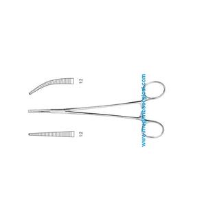 High Quality Stainless Steel Halsted-Mosquito Artery Forceps Curved 1x2teeth 21cm Surgical Instruments Manufacturer - Product Image 3