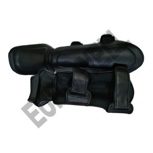 Protège-tibias Muay Thai personnalisés de haute qualité à bas quantité minimale de commande Kick Boxing Protège-tibia de qualité spéciale - Product Image 2