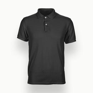 Chemise décontractée pour homme en coton 100 %, à manches courtes boutonnées, infroissable, de haute qualité, unie, longueur standard, en tissu tricoté – Vente en gros - Product Image 4