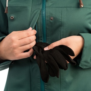Waterproof Rain Jacket With Hood Windbreaker Raincoat for Women Plus Size <b>Ladies</b> Spring Winter Jackets <b>Ponchos</b> with Long Sleeve - Product Image 4