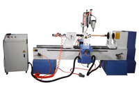Automatique mini bois cnc tour rotatif automatique canapé faisant la machine pour faire un canapé jambes couteau tour