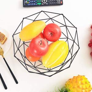 Bol à fruits en fil métallique de vente chaude pour bol en métal de conception unique de table pour la décoration de table - Product Image 5