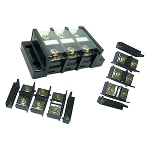 TB-125 Panel Mounted M8 Screw Heavy Duty <b>Terminal</b> Block - Product Image 1
