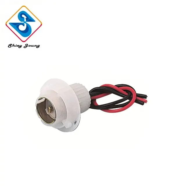 Stop Tail Park Turn Dubbel Contact Socket Met Aardedraad 2 Pin Auto 1034 1154 Bulb Lamp Socket Assembliess