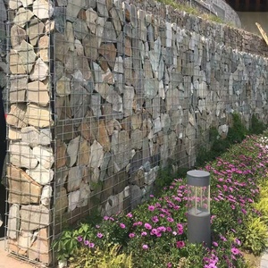 ตะกร้าตาข่ายแบบมีรูเชื่อมชุบสังกะสีและพีวีซีแบบจุ่มร้อน2x1x1ม. สำหรับกรง - Product Image 3