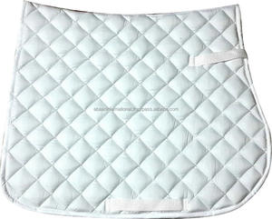 Tapis de selle équestre complet doux Numnah en tissu avec doublure polaire fabriqué en Inde - Product Image 4