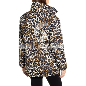 Abrigo acolchado para mujer, Parka de gran tamaño con cuello levantado, 2022 - Product Image 4