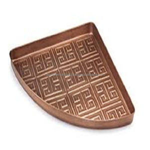 Indoor Sustainable Metal Copper Antique <b>Boot</b> Tray with Lacquered Finish Easy to Clean - Product Image 5