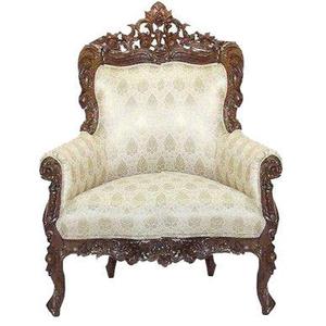 Canapé en bois de teck de Style King size 3 + 1 + 1 avec poli naturel, ensemble de styliste - Product Image 6
